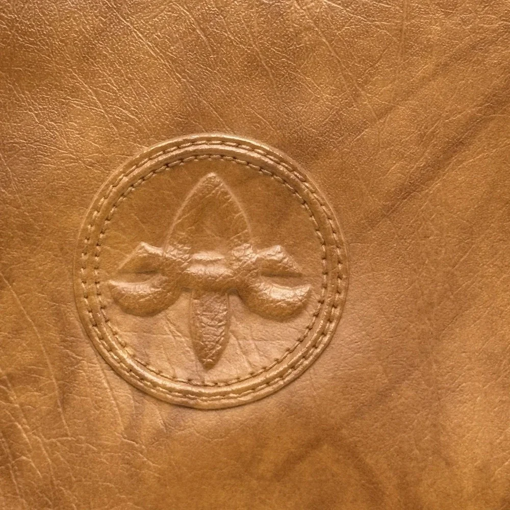 Vintage 1975 American Tourister Portfolio Briefcase Brown Faux Leather Case